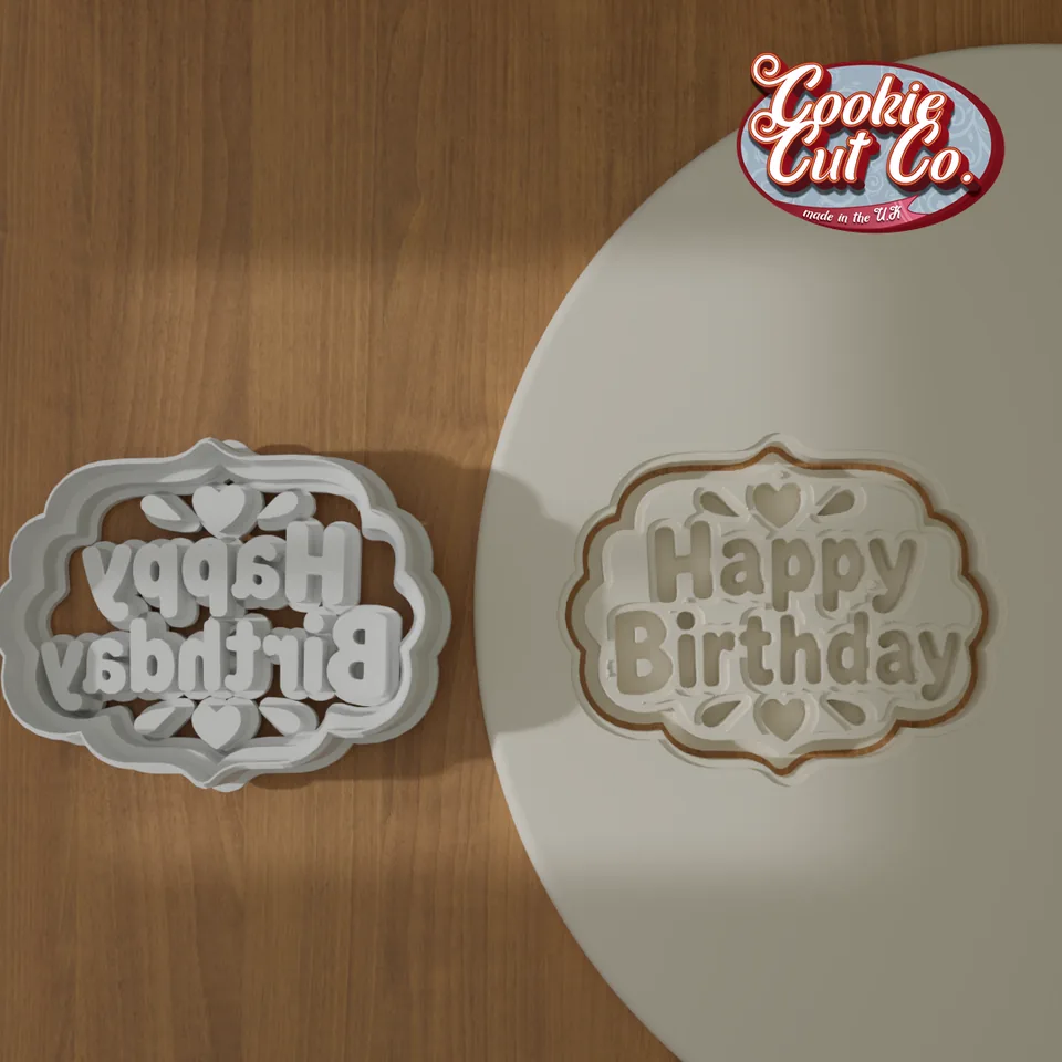 Happy Birthday Plaque 2