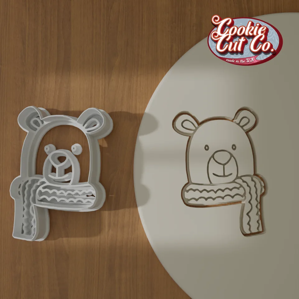 Bear With Scarf