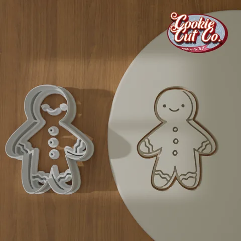 3D Gingerbread Man