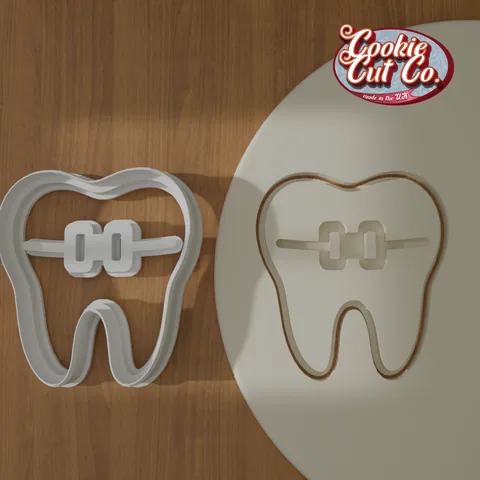 Tooth With Braces
